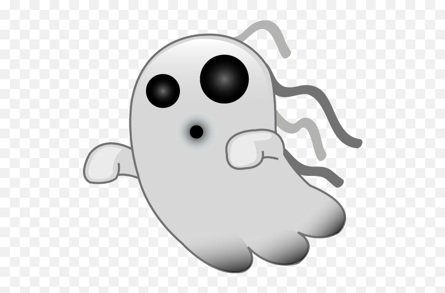 Emoji Emoticon Smiley Ghost - Scary Ghost Emoji Png,Ghost Emoji