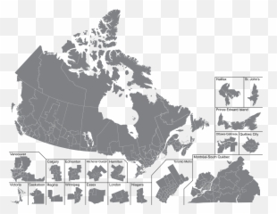 Canadian Federal Electoral Districts - Election Map Canada 2019 Emoji,Box Emoji Meaning