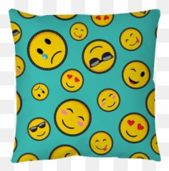 Cute Emoji Designs Seamless Pattern - Emoji Seamless Pattern,Ax Emoji