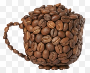 Cup Coffee Beans Foreground - Png Emoji