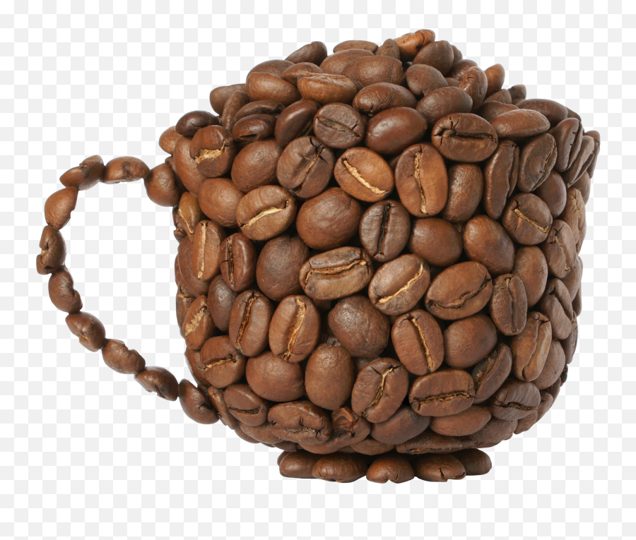 Cup Coffee Coffee Beans Foreground - Coffee Bean Png Emoji,Coffee Bean Emoji
