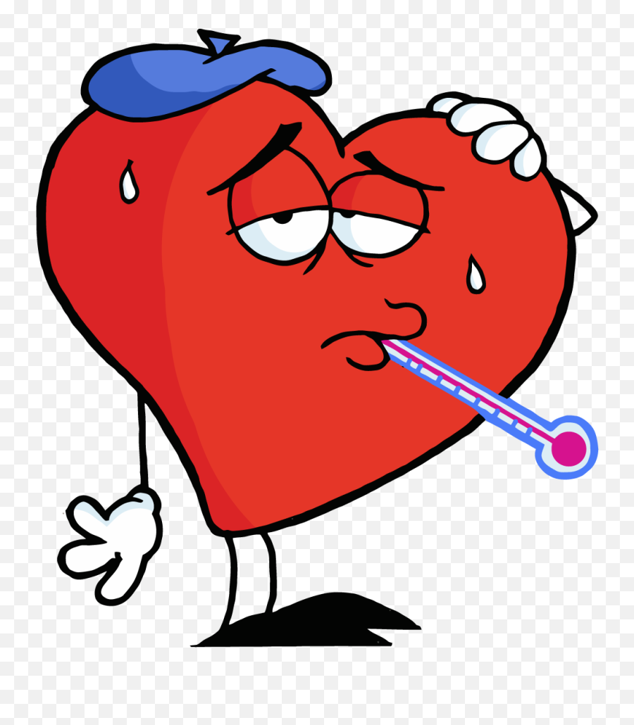 Sick Heart Clipart - Sick Heart Clipart Emoji,Crutches Emoji