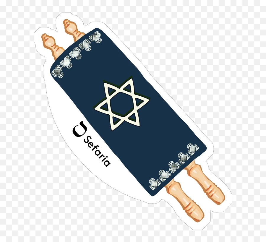 Torah Emoji Stickers 4 - Jewish Emoji Png,Christian Flag Emoji