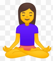 Person In Lotus Position Emoji Meaning With Pictures - Meditation
