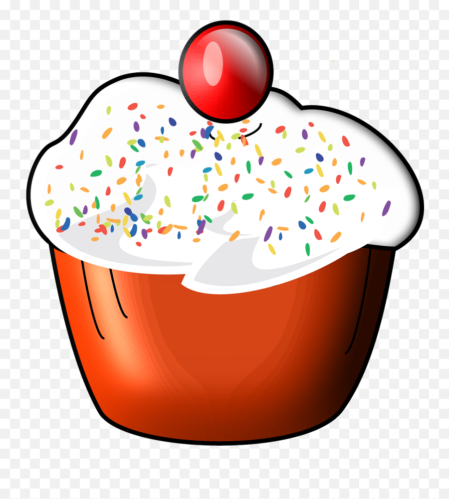 Cupcake Food Sweet Dessert Bakery - Happy Birthday 13 October Emoji,Emoji Birthday Cupcakes