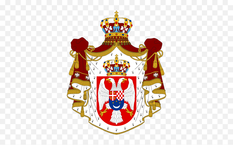 Arms Of The Kingdom Of Yugoslavia - Kingdom Of Yugoslavia Flag Emoji,Yugoslavia Flag Emoji