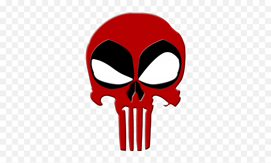 Png Symbol Punisher Deadpool Tshirt - Deadpool Punisher Skull Emoji,Punisher Emoji