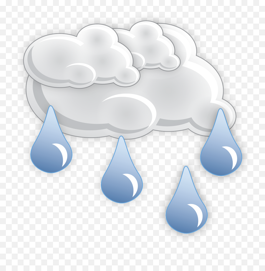 Rain Clouds Weather Bet Ricon Icon - Gambar Awan Dan Rintik Hujan Emoji,Emoji Lightning Bolt And Umbrella