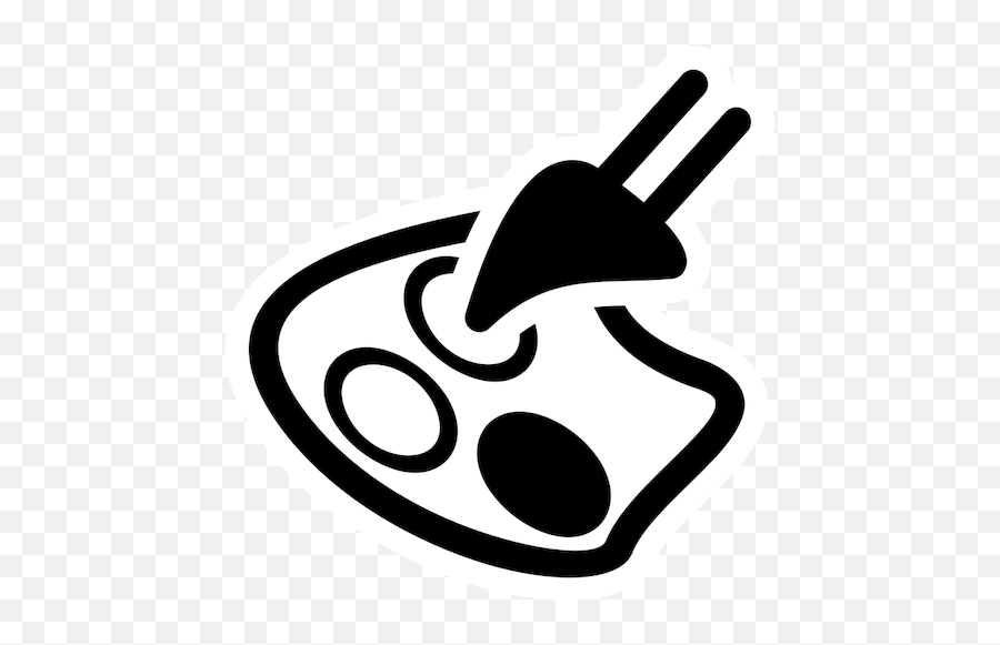 Vector Image Of Mono Palette Lineart - Gambar Palet Hitam Putih Emoji,Rod Of Asclepius Emoji