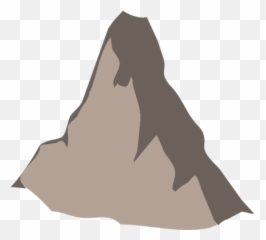 Hidef Mountain Clip Art At Vector - Rocks Emoji