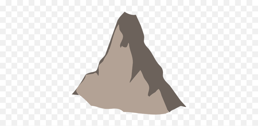 Hidef Mountain Clip Art At Vector Clip - Mountain Rocks Clip Art Emoji,Mountain Emoji Transparent