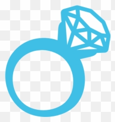 Ring Emoji For Facebook Email Sms - Black And White