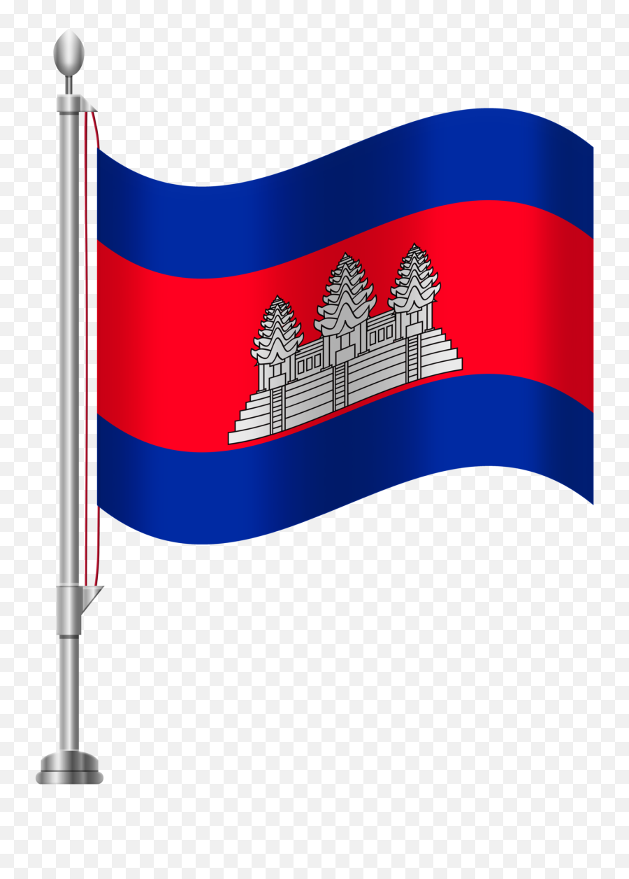 Cambodia Flag Png Clip Art - Clipart Cambodia Flag Emoji,Somaliland Flag Emoji