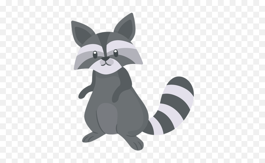 Transparent Raccoon Clipart - Raccoon Cartoon Png Emoji,Raccoon Emoji