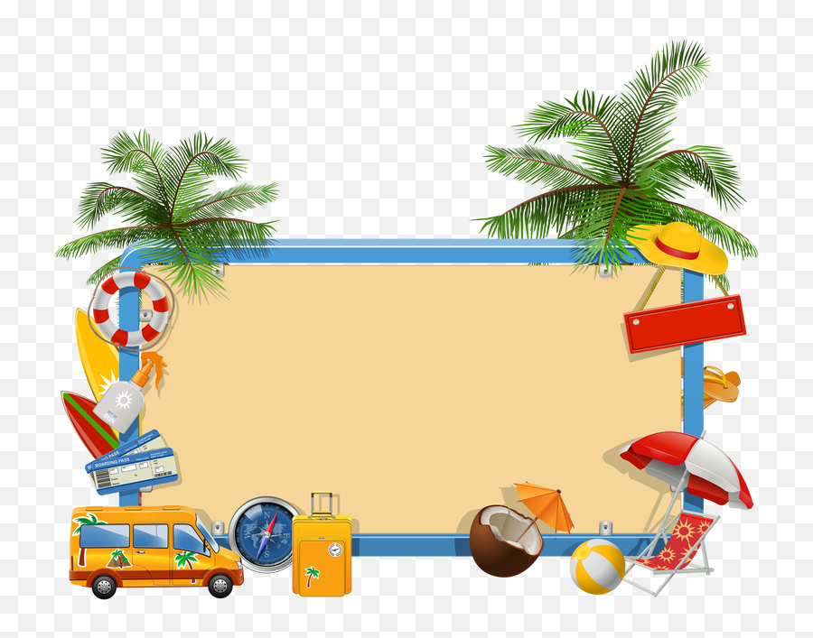 June Clipart Summer Holiday Homework June Summer Holiday - Summer Vacation Clipart Png Emoji,Holiday Emoji
