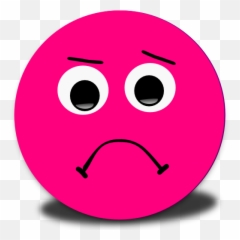 Pin - Red Sad Smiley Emoji,Heavy Metal Emoji