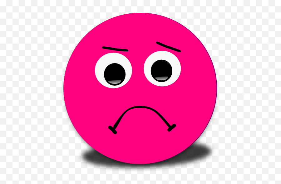 Pin - Red Sad Smiley Emoji,Heavy Metal Emoji