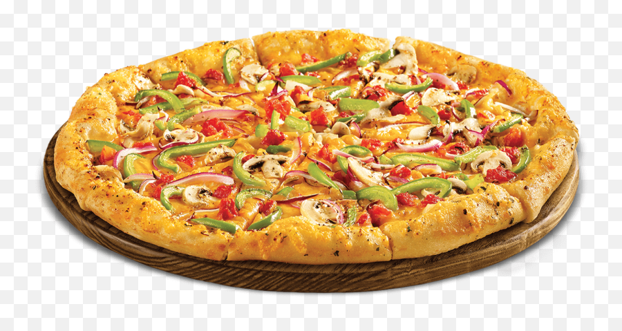Download Hd Vegetable Pizza - Beef Pizza Transparent Png Veg Pizza Png Emoji,Beef Emoji