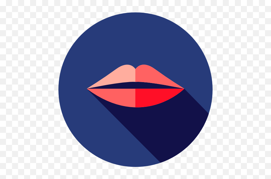 Kiss Romantic Lips Femenine Love Body Part Love And - Png Kiss Icon Circle Emoji,Kiss Emoji Makeup