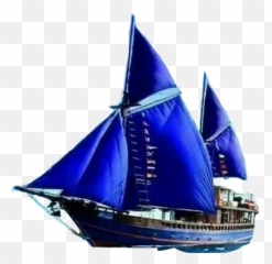 Ship Sailing Sailboat Freetoedit - Blue Sailing Ship Emoji,Sailing Emoji