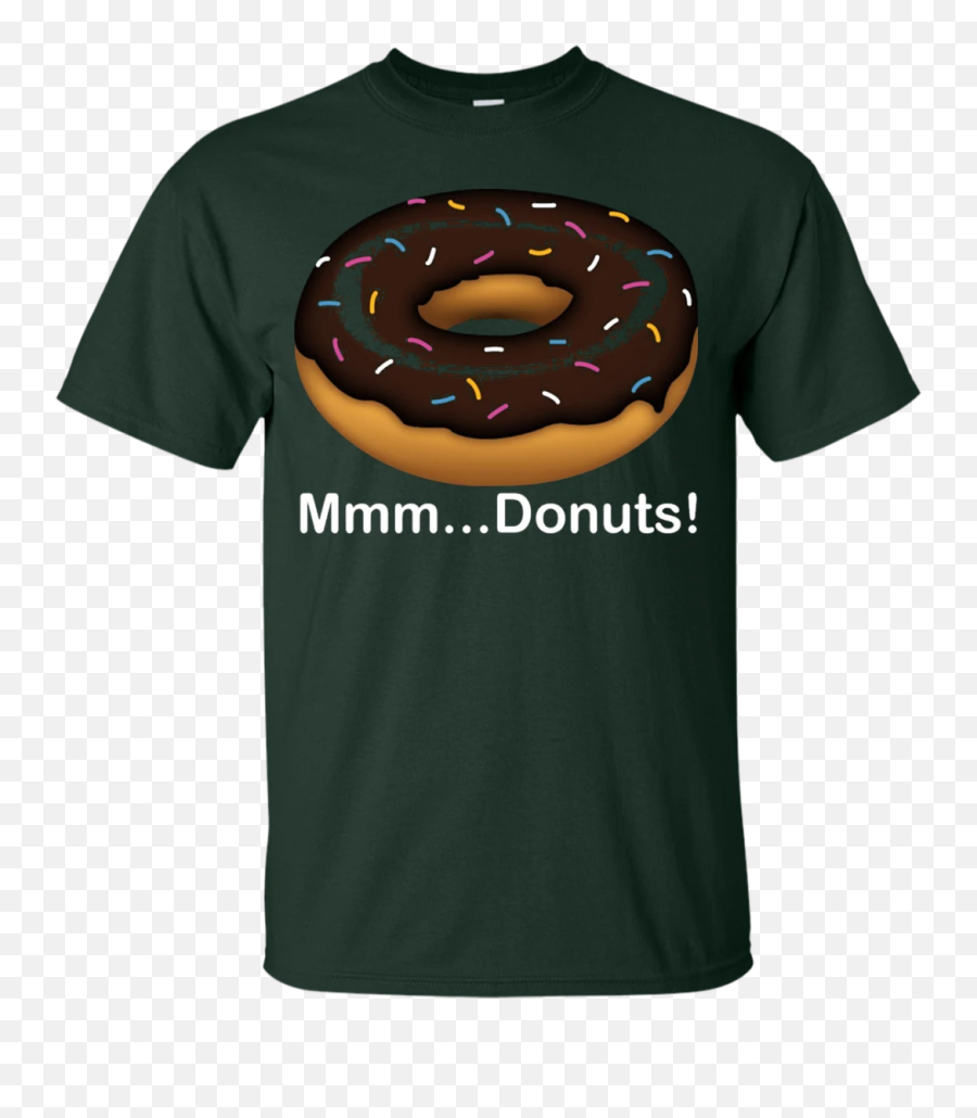 Mmm Donuts Emoji T - Shirt Cool I Love Donut Tshirt,Pastry Emoji