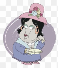 Roger The Alien Clipart - American Dad Fat Lady Emoji