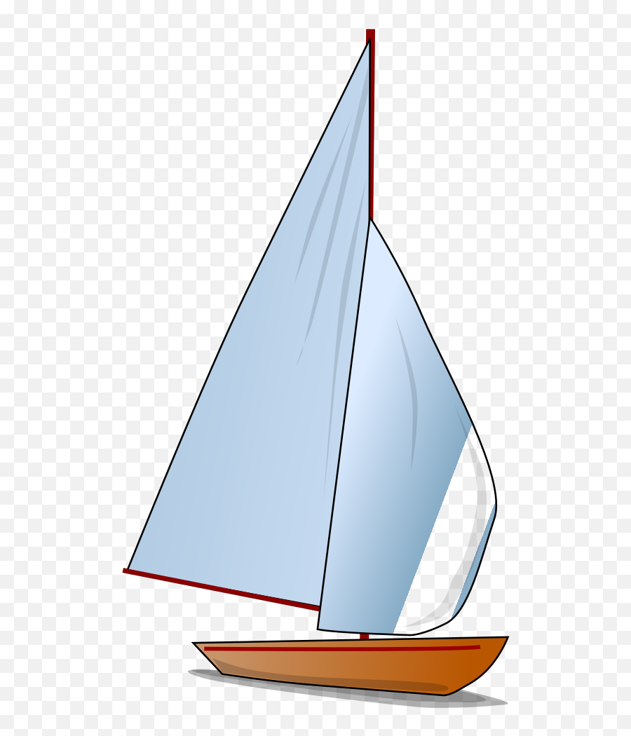 Black Sail Boat Png Svg Clip Art For - Sail Emoji,Boat Moon Emoji