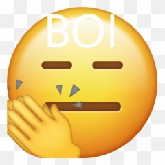 Emoji Boi Sticker - Happy,Boi Emoji