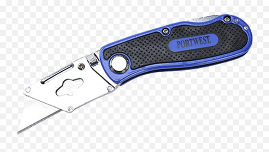 Portwest Kn30 Folding Utility Knife - Biztonság Szike Emoji,Knife Emoji Transparent