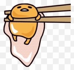 Gudetama Chopsticks Japan Sticker By Rogue1594 - Gudetama Wallpaper Desktop Emoji,Chopsticks Emoji