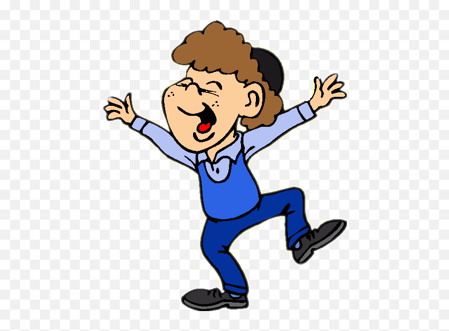 Boyhappydancinglaughing Sticker By Margit Felix Emoji,Happy Dancing Emoji