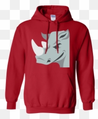 Rhino Emoji Hoodie - Not My President Hoodie,Rhino Emoji
