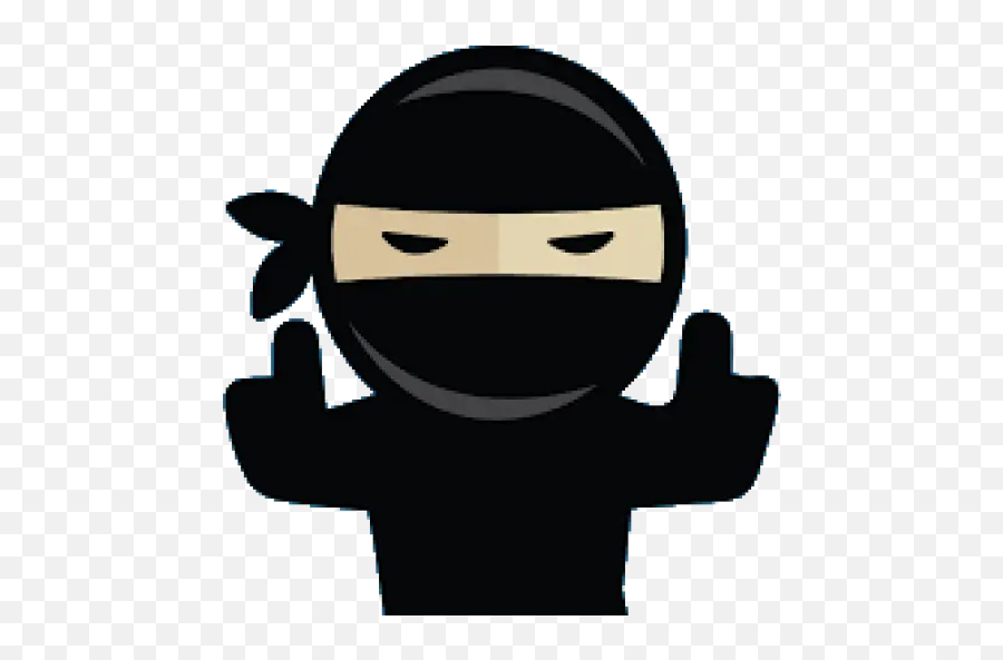 Ninja Stickers For Whatsapp - Code Ninjas Pink Png Emoji,Ninja Emoji Facebook