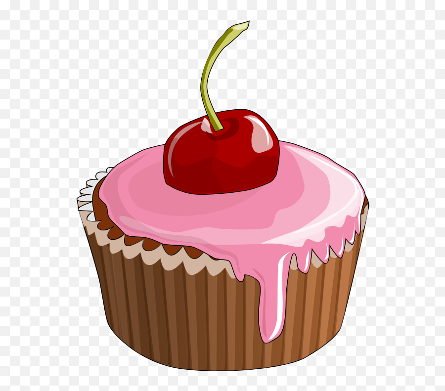 Cupcake Free To Use Cliparts 3 - Desserts Clipart Png Emoji,Emoji Cupcakes