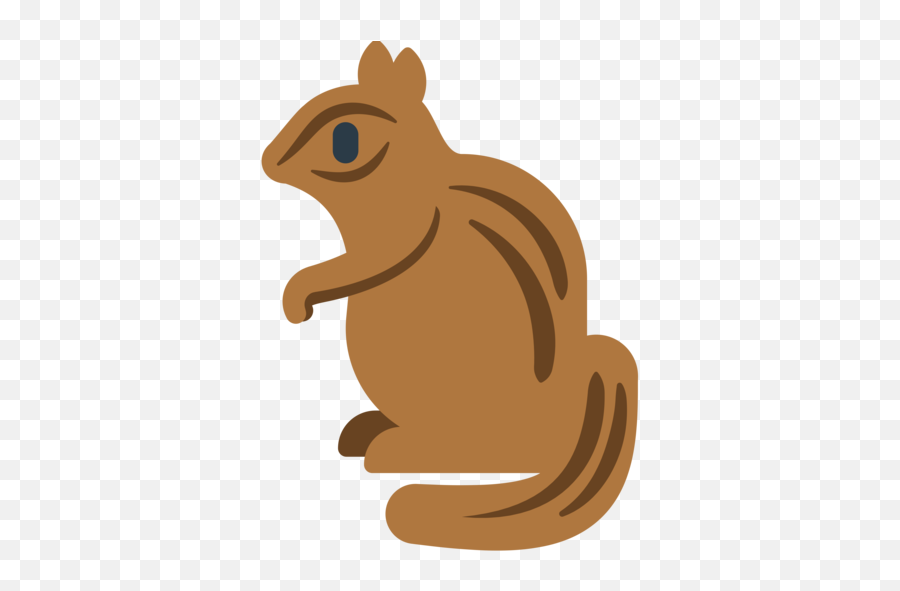 Chipmunk Emoji - Ardilla Cartoon Emoji,Squirrel Emoji
