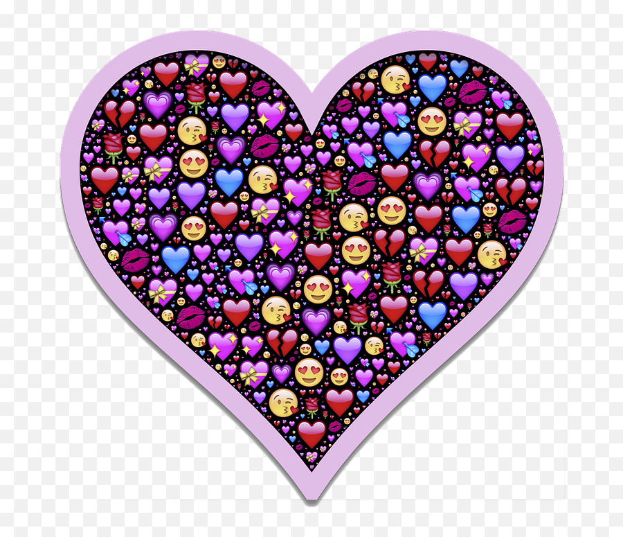 Heart Emoji Affection - Big Heart Birthday Wishes,Love Emoji