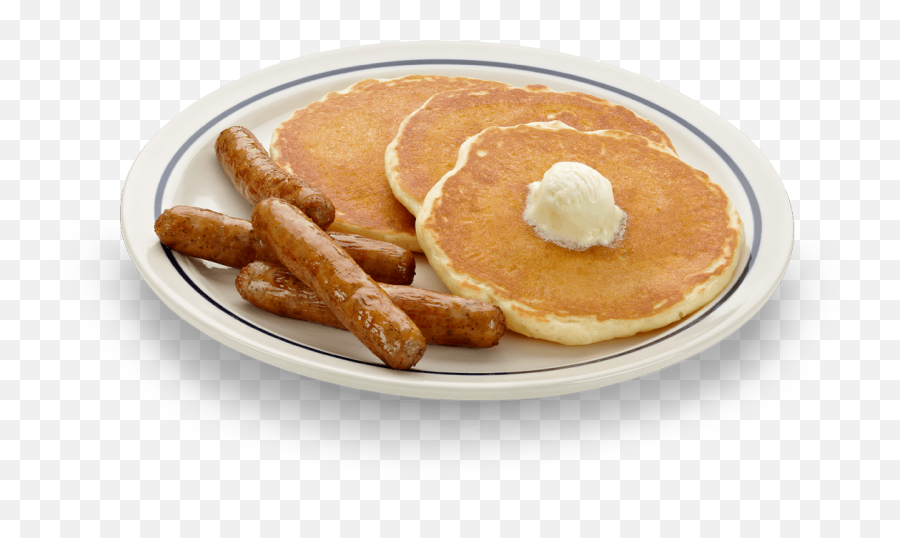 Pancake And Sausage Clipart - Pancakes With Sausage Links Emoji,Pancake Emoji