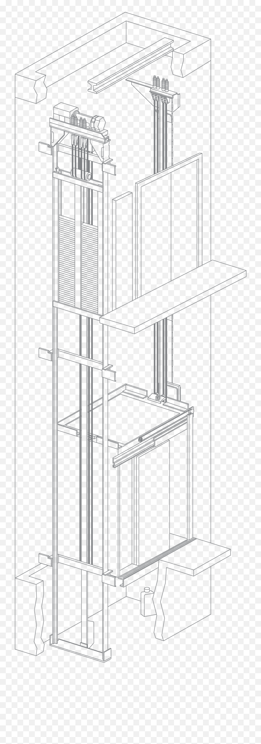 The Otis Gen2 Elevator - Shelf Emoji,Top Speed Emoji