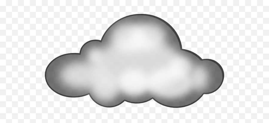 Dark Clouds With Lightning Clipart - Dark Cloud Clip Art Emoji,Black Cloud Emoji