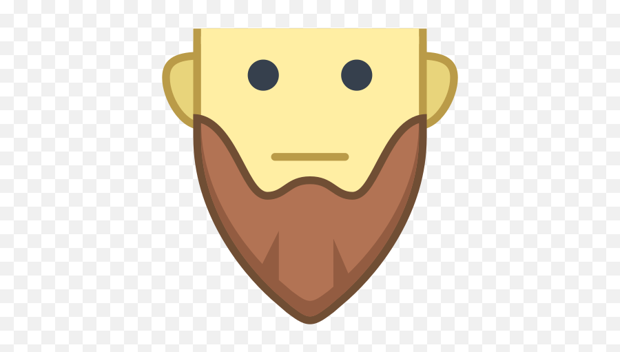 Beard Icon - Smiley Emoji,Beard Emoticon