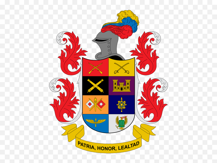 Escudo Ejercito Nacional De - Patria Honor Lealtad Emoji,Bandera De Colombia Emoji