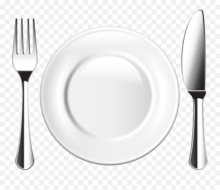 Fork Clipart European Dinner Fork - Plate Knife And Fork Png Emoji,Dinner Plate Emoji