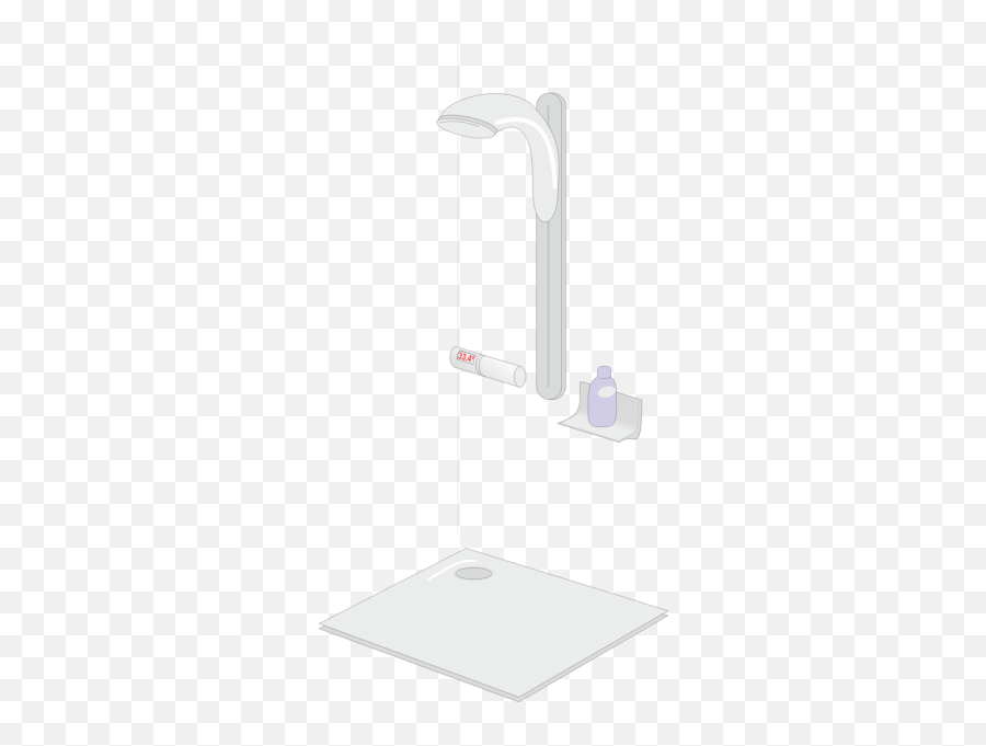 Fixed Shower Cabin With Vector Image - Still Life Photography Emoji,Shower Head And Toilet Emoji