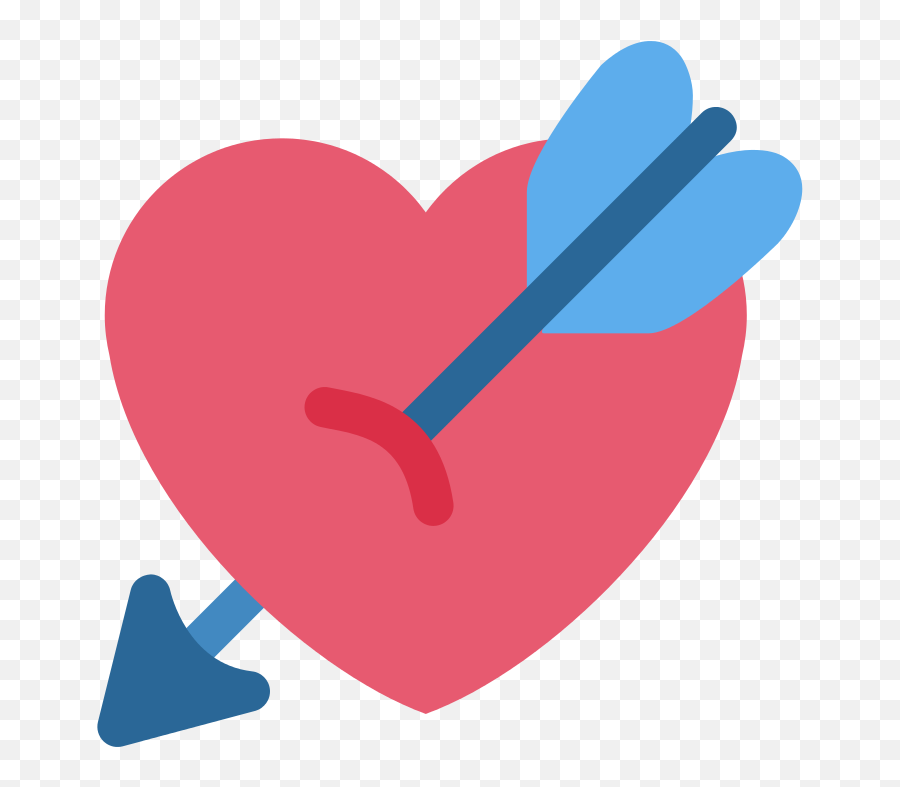 Twemoji 1f498 - Android Heart Emoji Png,Corazon Emoji