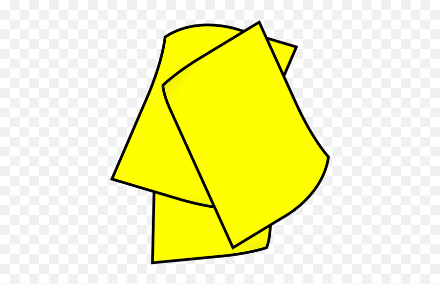 Yellow Post - Yellow Paper Clipart Emoji,Emoji Post It Notes