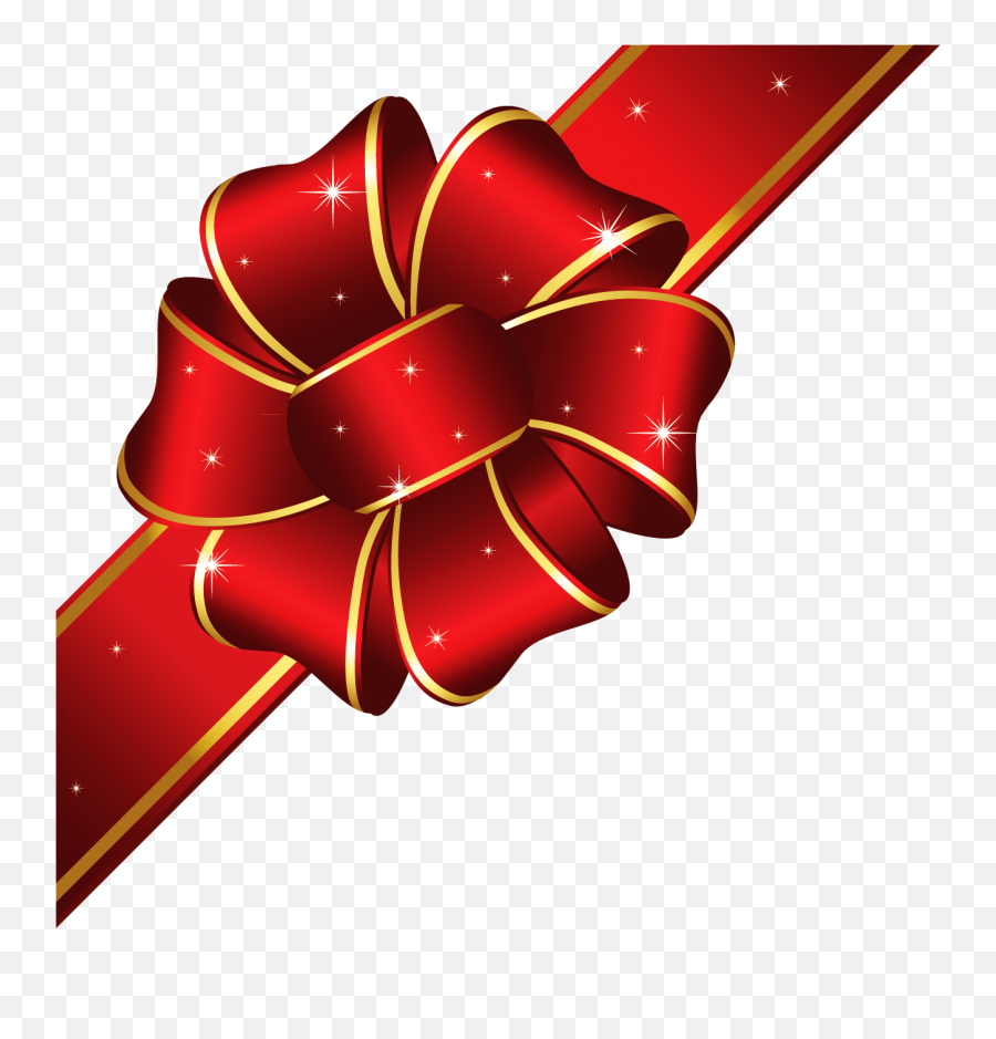 Christmas Gift Vector - Transparent Background Gold Christmas Bow Emoji,Guess The Emoji Candy Face Lemon Pig