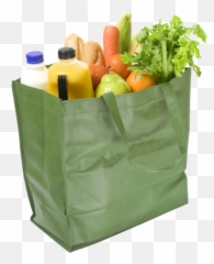 Grocery Bag - Shopping Bag With Food Emoji,Grocery Bag Emoji
