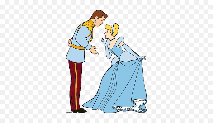 Cinderella And Prince Clipart - Clip Art Library Cinderella And Prince Charming Clipart Emoji,Prince Emoji