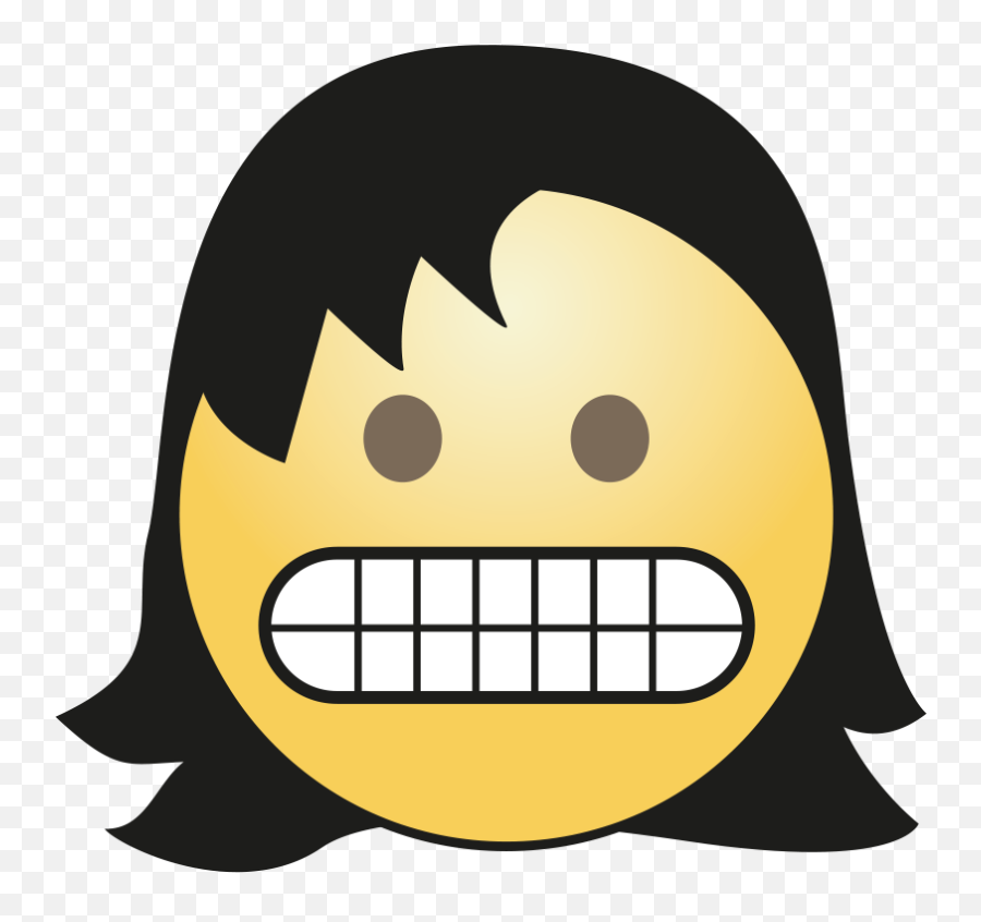 Hair Girl Emoji Transparent Images Png - Portable Network Graphics,Girl Emojis