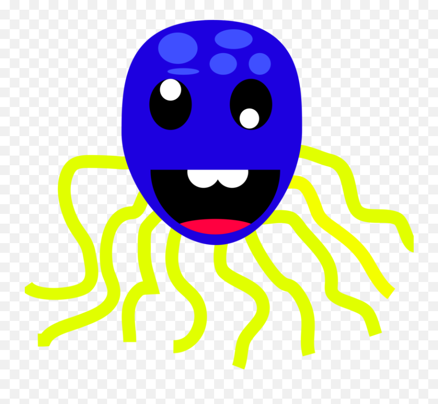 Drawing Octopus Smiley Organism Robot - Openclipart Png Smiley Emoji,Squid Emoticon